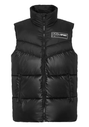 Plein Sport panelled gilet - Black