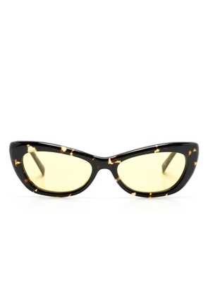 Christopher Esber Dillon cat-eye sunglasses - Brown
