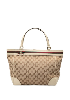 Gucci Pre-Owned 2000-2015 GG Canvas Mayfair tote bag - Brown