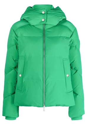 Woolrich detachable-hood padded jacket - Green
