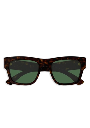 Gucci Eyewear square-frame sunglasses - Brown