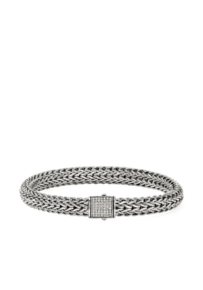 John Hardy sterling silver Icon diamond bracelet