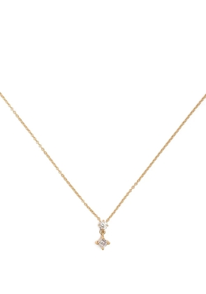 Lizzie Mandler Fine Jewelry 18kt yellow gold Mix Matched diamond necklace