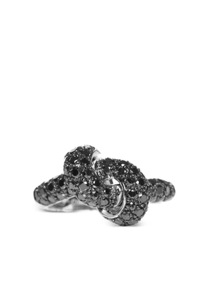 The Love Knot by Coralie 18kt white gold Love Knot Diamond ring