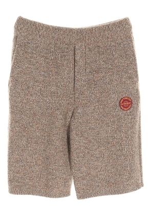 Christian Dior Pre-Owned 2010s cashmere half pants - Brown