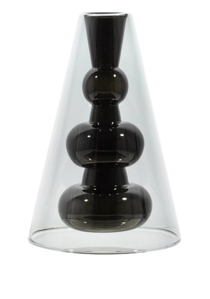 Tom Dixon Bump vase cone - Black