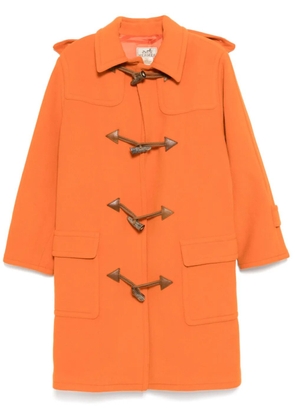 Hermès Pre-Owned 1990-2000s duffle coat - Orange