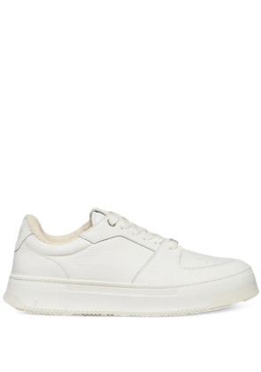 AMI Paris Arcade lace-up leather sneakers - White