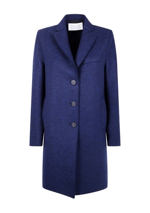 Harris Wharf London single-breasted wool coat - Blue
