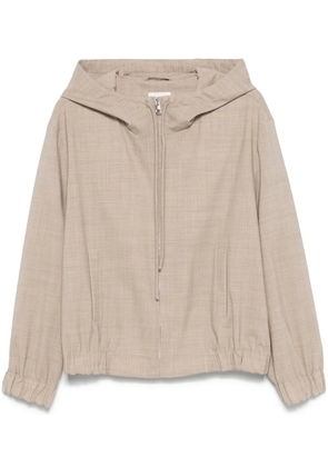P.A.R.O.S.H. hooded jacket - Neutrals