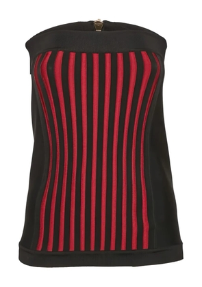 Balmain Pre-Owned 2024 strapless top - Black