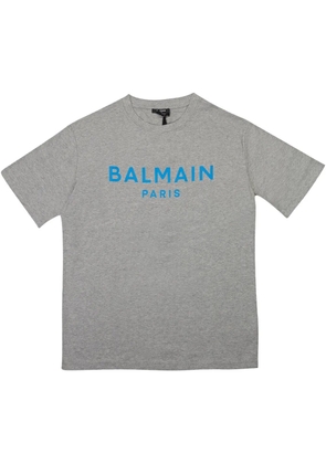 Balmain printed T-shirt - Grey