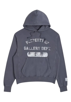 GALLERY DEPT. Property logo 'Navy/White' hoodie - Blue