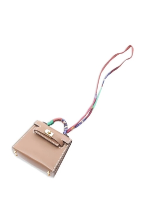 Hermès Pre-Owned 2002 Kelly twilly bag charm - Neutrals