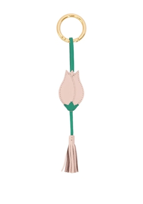 Sarah Chofakian tullip-charm keyring - Pink