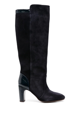 Chie Mihara Eryan 90mm suede boots - Blue