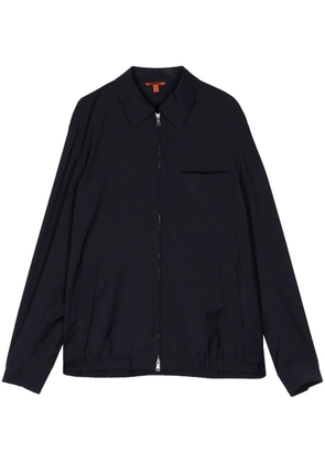 Barena zip-up wool shirt jacket - Blue