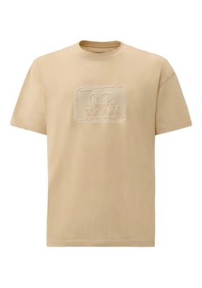 C.P. Company embossed-design T-shirt - Neutrals