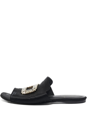Roger Vivier Vintage pre-owned Viv' Run sandals - Black