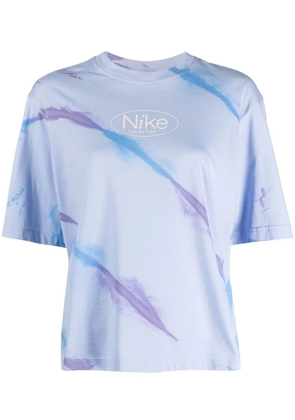 Nike NSW tie-dye boxy T-shirt - 548 LIGHT MARINE