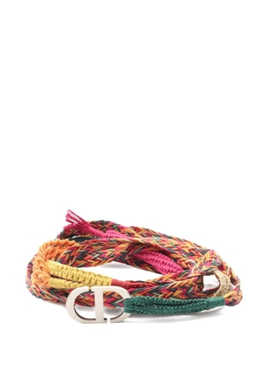 Christian Dior Pre-Owned 2020s linen belt - Yellow