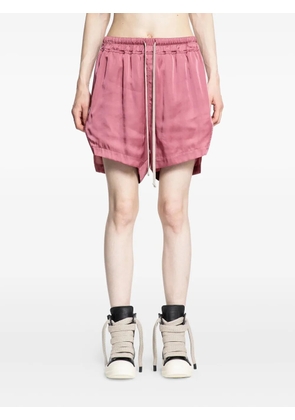 Rick Owens drawstring-fastening shorts - Pink
