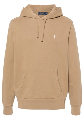 Polo Ralph Lauren Polo Pony-embroidered hoodie - Neutrals