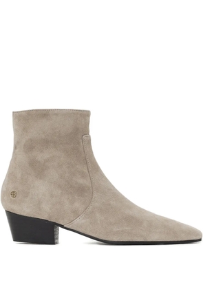 ANINE BING 43mm Freya pointed ankle boots - Neutrals