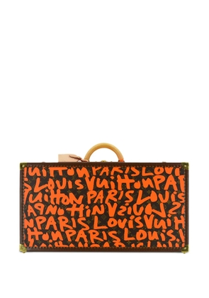 Louis Vuitton Pre-Owned x Stephen Sprouse 1990-2000s Display Case Trunk bag - Orange