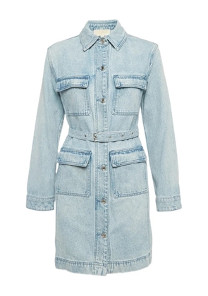 Michael Kors Vintage pre-owned belted pockets dress - Blue