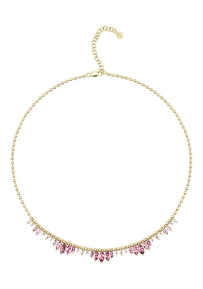EMILY P. WHEELER 18K yellow gold pink tourmaline Arashi necklace