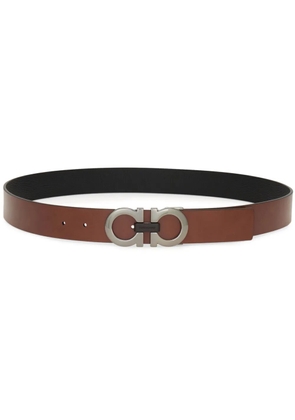 Ferragamo reversible Gancini belt - Black