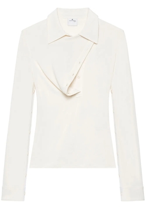 Courrèges Oblique top - White