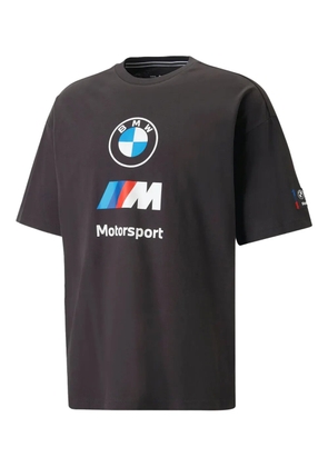 PUMA x BMW Motorsport logo-print T-shirt - Black