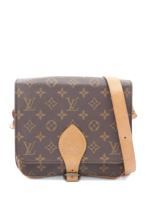 Louis Vuitton Pre-Owned 1991 Cartesier MM Monogram shoulder bag - Brown