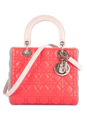 Christian Dior Pre-Owned Cannage Lady Dior two-way handbag - Pink