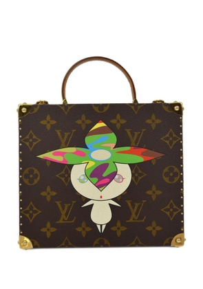 Louis Vuitton Pre-Owned x Takashi Murakami 1990-2000 jewelry box handbag - Brown