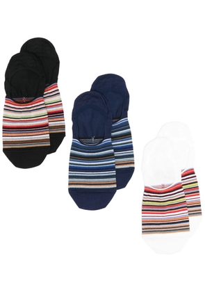 Paul Smith artist-stripe socks (pack of two) - Black