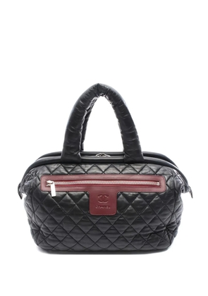 CHANEL Pre-Owned 2009-2010 Coco Cocoon quilted mini shoulder bag - Black