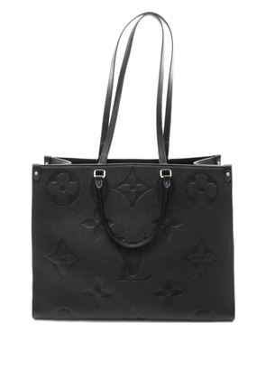 Louis Vuitton Pre-Owned 2021 On-The-Go GM monogram shoulder bag - Black