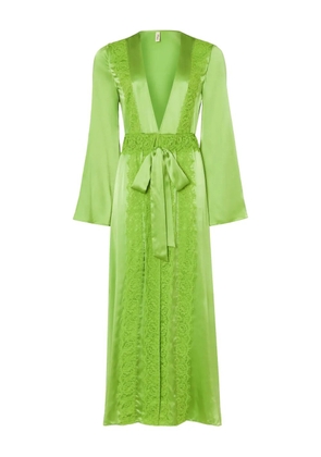 Temperley London Thalia robe - Green