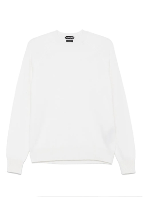 TOM FORD crew-neck jumper - White