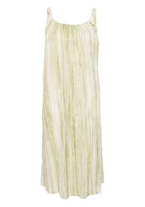 tout a coup twisted-straps shift dress - Green