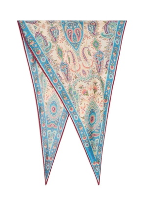 ETRO paisley-print scarf - Neutrals