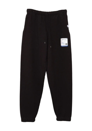 in･stru(men-tal). drawstring-waist track pants - Black