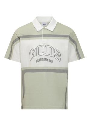 GCDS logo polo shirt - Green