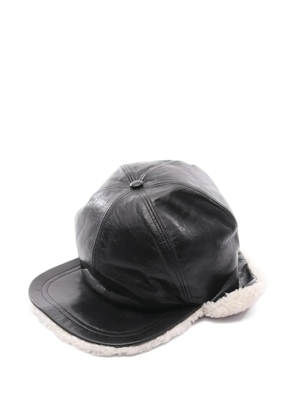Christian Dior Pre-Owned 2020s sheepskin cap - Black