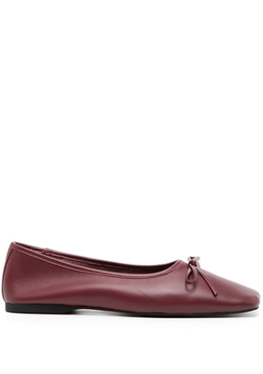 Senso Becca leather ballerina flats - Red