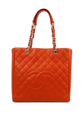 CHANEL Pre-Owned 2012 Petite Shopping tote bag - Orange