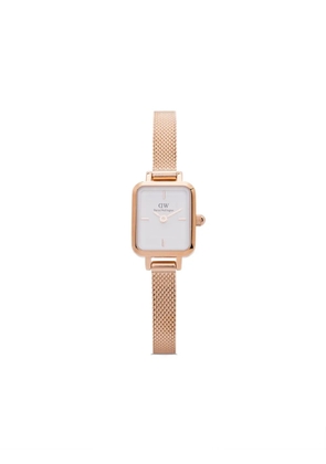 Daniel Wellington Quadro Mini Melrose 18mm - White